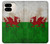S2976 Wales Football Soccer Flag Hülle Schutzhülle Taschen für Google Pixel 9 Pro Fold