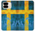 S2990 Sweden Football Soccer Hülle Schutzhülle Taschen für Google Pixel 9 Pro Fold