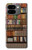 S3154 Bookshelf Hülle Schutzhülle Taschen für Google Pixel 9 Pro Fold