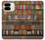 S3154 Bookshelf Hülle Schutzhülle Taschen für Google Pixel 9 Pro Fold