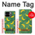 S3286 Banana Fruit Pattern Hülle Schutzhülle Taschen für Google Pixel 9 Pro Fold