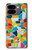 S3391 Abstract Art Mosaic Tiles Graphic Hülle Schutzhülle Taschen für Google Pixel 9 Pro Fold