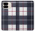 S3452 Plaid Fabric Pattern Hülle Schutzhülle Taschen für Google Pixel 9 Pro Fold