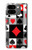 S3463 Poker Card Suit Hülle Schutzhülle Taschen für Google Pixel 9 Pro Fold