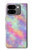 S3706 Pastel Rainbow Galaxy Pink Sky Hülle Schutzhülle Taschen für Google Pixel 9 Pro Fold