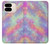 S3706 Pastel Rainbow Galaxy Pink Sky Hülle Schutzhülle Taschen für Google Pixel 9 Pro Fold