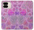 S3710 Pink Love Heart Hülle Schutzhülle Taschen für Google Pixel 9 Pro Fold