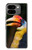 S3876 Colorful Hornbill Hülle Schutzhülle Taschen für Google Pixel 9 Pro Fold