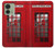 S0058 British Red Telephone Box Hülle Schutzhülle Taschen für Motorola Edge (2023), Edge 40