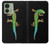 S0125 Green Madagascan Gecko Hülle Schutzhülle Taschen für Motorola Edge (2023), Edge 40