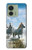 S0250 White Horse Hülle Schutzhülle Taschen für Motorola Edge (2023), Edge 40