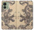 S0318 Antique Dragon Hülle Schutzhülle Taschen für Motorola Edge (2023), Edge 40