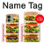 S0790 Hamburger Hülle Schutzhülle Taschen für Motorola Edge (2023), Edge 40