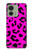 S1850 Pink Leopard Pattern Hülle Schutzhülle Taschen für Motorola Edge (2023), Edge 40