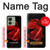 S2092 Red Siamese Fighting Fish Hülle Schutzhülle Taschen für Motorola Edge (2023), Edge 40