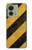 S2231 Yellow and Black Line Hazard Striped Hülle Schutzhülle Taschen für Motorola Edge (2023), Edge 40