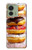 S2431 Fancy Sweet Donuts Hülle Schutzhülle Taschen für Motorola Edge (2023), Edge 40