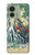 S2491 Hokusai Kirifuri Waterfall at Kurokami Hülle Schutzhülle Taschen für Motorola Edge (2023), Edge 40