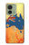 S2494 Australia Flag Map Rock Texture Hülle Schutzhülle Taschen für Motorola Edge (2023), Edge 40