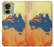 S2494 Australia Flag Map Rock Texture Hülle Schutzhülle Taschen für Motorola Edge (2023), Edge 40