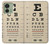 S2502 Eye Exam Chart Decorative Decoupage Poster Hülle Schutzhülle Taschen für Motorola Edge (2023), Edge 40