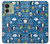 S2572 Marine Penguin Pattern Hülle Schutzhülle Taschen für Motorola Edge (2023), Edge 40
