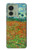 S2681 Field Of Poppies Vincent Van Gogh Hülle Schutzhülle Taschen für Motorola Edge (2023), Edge 40