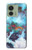 S2724 White Dragon Pool Lui Haisu Hülle Schutzhülle Taschen für Motorola Edge (2023), Edge 40
