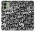 S2744 Hey Hi Hello Art Pattern Hülle Schutzhülle Taschen für Motorola Edge (2023), Edge 40