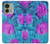 S2757 Monster Fur Skin Pattern Graphic Hülle Schutzhülle Taschen für Motorola Edge (2023), Edge 40