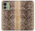 S2875 Rattle Snake Skin Graphic Printed Hülle Schutzhülle Taschen für Motorola Edge (2023), Edge 40