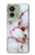 S2920 Bloody Marble Hülle Schutzhülle Taschen für Motorola Edge (2023), Edge 40