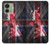 S2936 UK British Flag Map Hülle Schutzhülle Taschen für Motorola Edge (2023), Edge 40