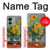 S2937 Claude Monet Bouquet of Sunflowers Hülle Schutzhülle Taschen für Motorola Edge (2023), Edge 40
