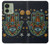 S3175 Hamsa Hand Mosaics Hülle Schutzhülle Taschen für Motorola Edge (2023), Edge 40
