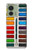 S3243 Watercolor Paint Set Hülle Schutzhülle Taschen für Motorola Edge (2023), Edge 40