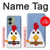 S3254 Chicken Cartoon Hülle Schutzhülle Taschen für Motorola Edge (2023), Edge 40