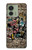 S3394 Graffiti Wall Hülle Schutzhülle Taschen für Motorola Edge (2023), Edge 40