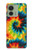 S3459 Tie Dye Hülle Schutzhülle Taschen für Motorola Edge (2023), Edge 40