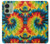 S3459 Tie Dye Hülle Schutzhülle Taschen für Motorola Edge (2023), Edge 40