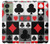 S3463 Poker Card Suit Hülle Schutzhülle Taschen für Motorola Edge (2023), Edge 40