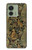 S3661 William Morris Forest Velvet Hülle Schutzhülle Taschen für Motorola Edge (2023), Edge 40