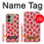 S3719 Strawberry Pattern Hülle Schutzhülle Taschen für Motorola Edge (2023), Edge 40 S3719 Strawberry Pattern Hülle Schutzhülle Taschen für Motorola Edge (2023), Edge 40