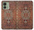 S3813 Persian Carpet Rug Pattern Hülle Schutzhülle Taschen für Motorola Edge (2023), Edge 40