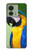 S3888 Macaw Face Bird Hülle Schutzhülle Taschen für Motorola Edge (2023), Edge 40