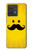 S1145 Yellow Mustache Sun Hülle Schutzhülle Taschen für Motorola Edge 40 Neo