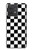 S1611 Black and White Check Chess Board Hülle Schutzhülle Taschen für Motorola Edge 40 Neo