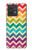 S2362 Rainbow Colorful Shavron Zig Zag Pattern Hülle Schutzhülle Taschen für Motorola Edge 40 Neo