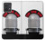 S2381 Vintage Radio Microphone On The Air Hülle Schutzhülle Taschen für Motorola Edge 40 Neo
