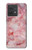 S2843 Pink Marble Texture Hülle Schutzhülle Taschen für Motorola Edge 40 Neo